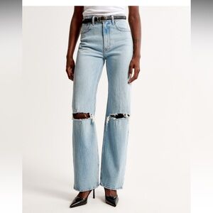 Abercrombie & Fitch high rise 90s relaxed jean